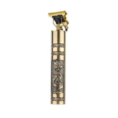 Aparador de Pelos Elétrico T9 Dragon Trimmer para Cabelos Barbas e Bigodes Lâmina Aço Inoxidável