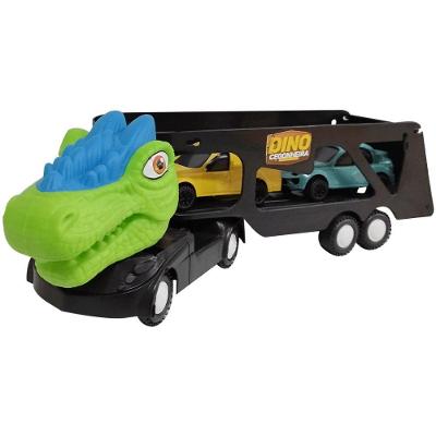 Caminhão Dino Cegonheira com Função Bate e Volta para Estimular Imaginação Homeplay