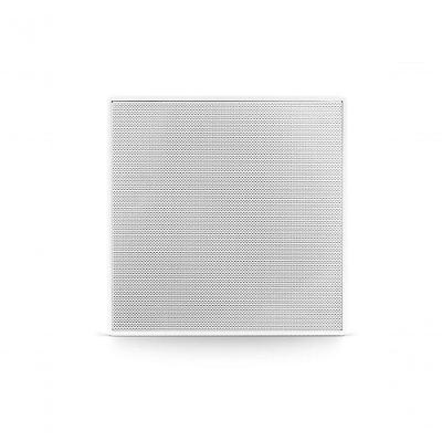 Arandela de Embutir 6 Quadrada Branca 40W RMS para Som Ambiente com Bordas Finas Branco