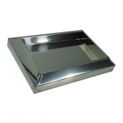 Cinzeiro de Chão em Aço Inox Coletor de Bituca Cigarro 6 e 5x33x23 e 5 Higipack