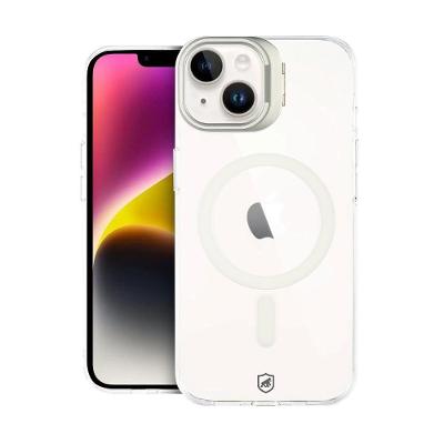 Capa para Iphone 14 Gshield Magsafe Crystal Armor Stand com Proteção Avançada Transparente 1 Unidade
