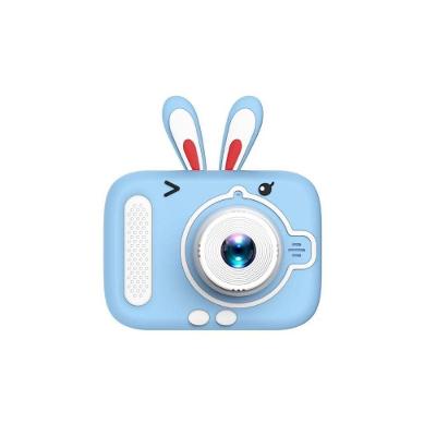 Câmera de Vídeo Digital Infantil Unicórnio Hd 1080p Coelho Azul OEM