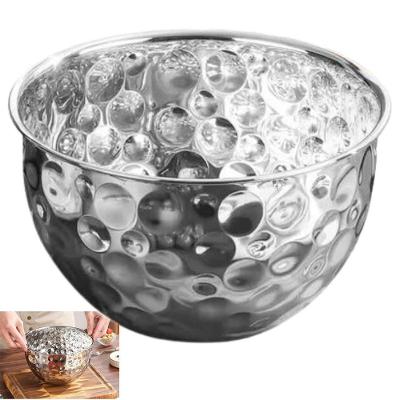 Tigela Bowl Inox Multiuso para Salada Frutas e Sobremesa para Cozinha e Mesa Prata Braslu