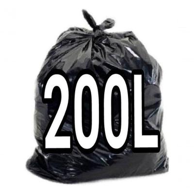 Saco para Lixo 200 Litros Intermediário em Polietileno de Baixa Densidade 100 Unidades Higipack