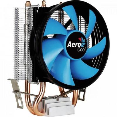 Cooler para Processador Verkho 2 com Duas Tubulações de Calor de Cobre Azul Aerocool