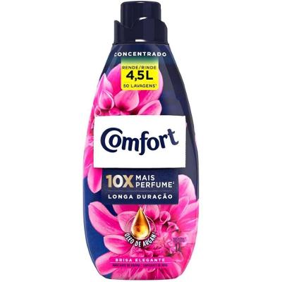 Amaciante Concentrado Fiber Protect Óleo de Argan 1L com Cápsulas de Perfume para Roupas Comfort