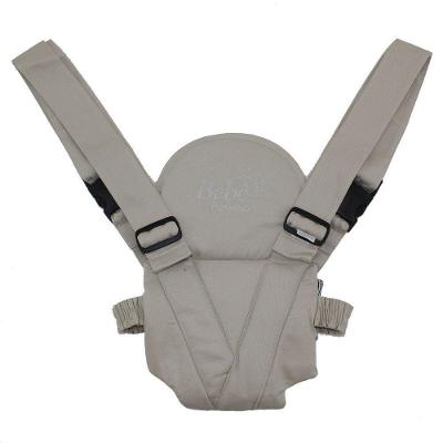 Canguru para Bebê Modelo Panda Até 15 kg de 02 a 18 Meses Bege OEM