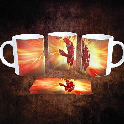 Caneca de Porcelana 325ML DC Comics Estampa 18 para Bebidas Quentes com Estampa Temática Outras