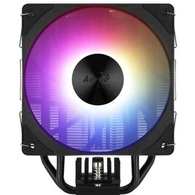 Cooler para Processador Rime 4 ARGB [F002] com Tecnologia HCTT e Iluminação RGB Preto Aerocool