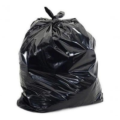 Saco para Lixo 30 Litros Reforçado Descartável Preto Higipack Pacote com 100 Unidades