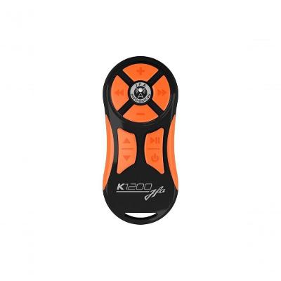 Controle Remoto de Longa Distância para Player Automotivo K1200 Preto Laranja com Central JFA