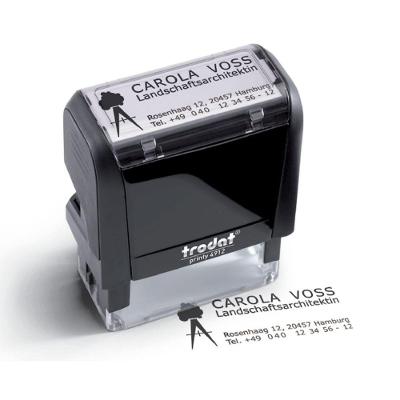 Carimbo de Plástico Personalizado Profissional Master Frame FRAME com Alta Durabilidade e Qualidade