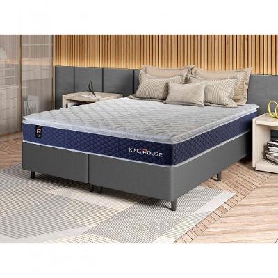 Cama Box Lagras Molas Ensacadas Queen 158x198 King House