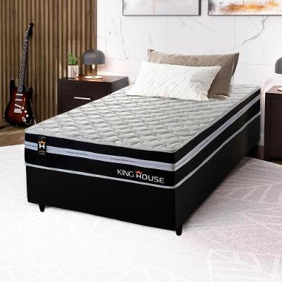 Cama Box Molas Ensacadas Durham Solteiro 88x188 King House