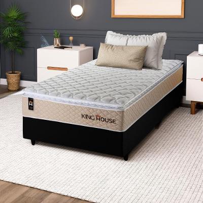 Cama Box Molas Ensacadas Alford Solteirão 96x203 King House