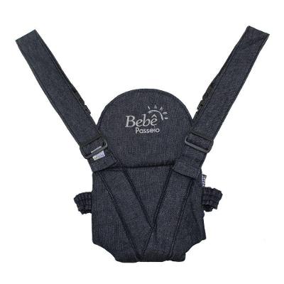 Canguru para Bebê Panda com Sistema Click Até 15 kg Azul Bebê Passeio OEM