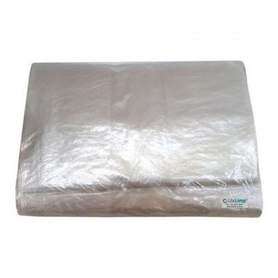 Sacos para Lixo Transparente 40 Litros Normal em Plástico Polietileno de Alta Densidade Higipack