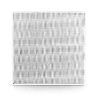 Arandela de Embutir 6 50W Quadrada com Woofer 6 Coaxial para Som Ambiente em Espaços Diversos Branca