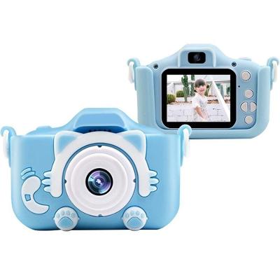 Câmera Infantil Digital Gatinho Ou Cachorrinho com Vídeo em 1080P e Display de 2 Polegadas Rosa OEM