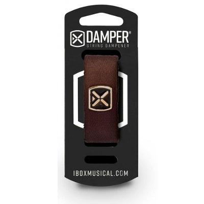 Abafador Profissional DTMD18 para Guitarras, Baixos de 5 Cordas e Violões Marrom Ibox
