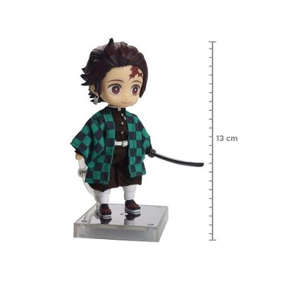 Action Figure Good Smile Company Tanjiro Kamado Demon Slayer Kimetsu no Yaiba com Lâminas Nichirin