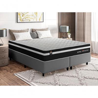 Cama Box Durham Molas Ensacadas Queen 158x198 King House