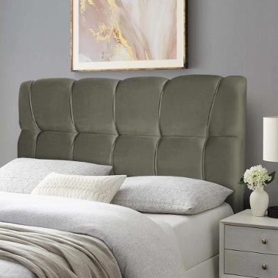 Cabeceira Cama Box Casal 140cm Suede Velut Tabaco - King House