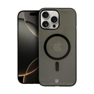 Capa para Smartphone Gshield Compatível com Iphone 16 Pro Proteção Crystal Slim Magsafe Dark