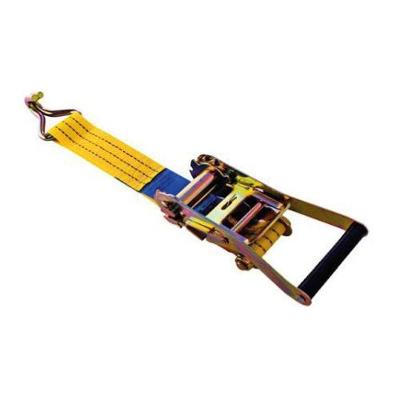 Catraca com Rabicho 1 e 5 Toneladas para Amarração de Cargas com Fita de Poliéster e Gancho J Dtools