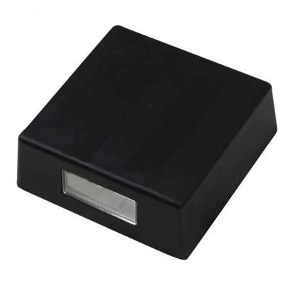Arandela Plaslumi Slim Quad 2 Fachos 1lamp G9 com 2 Fachos de Luz Preto Casa Chafariz