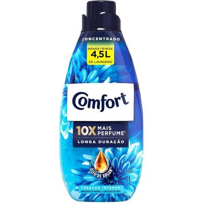 Amaciante de Roupas Concentrado Frescor Intenso 1 l para Até 75 Lavagens Comfort