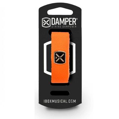 Abafador de Cordas DTMD23 Profissional para Instrumentos Musicais Laranja Ibox