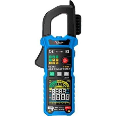 Alicate Amperímetro SM-3305 True RMS com Interface USB Integrada azul-preto Minipa