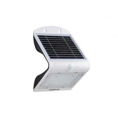 Arandela Solar Integrada ASI 500 Dual Color 4842814 com Sensor de Presença Branco Intelbras