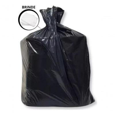 Saco para Lixo 200L Refocado Reforçado Preto com 2 Panos de Chão Higipack