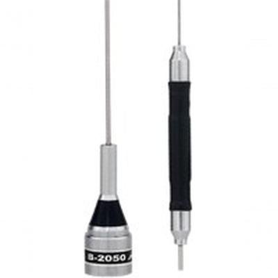 Antena Móvel para Rádio PX Aquário B-2050 com Bobina Central Faixa 26,96 a 27,40 Mhz Preto 1 Unidade