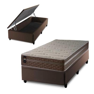 Cama Box Baú Georgia 96x203 C/ Molas Ensacadas King House
