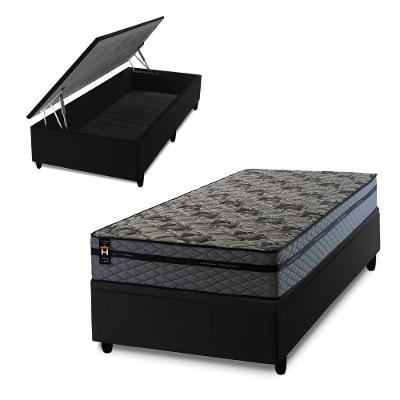 Cama Box Baú Montreal 88x188 C/ Molas Ensacadas King House