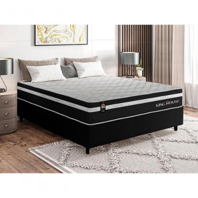 Cama Box Molas Ensacadas Durham Casal 138x188 King House