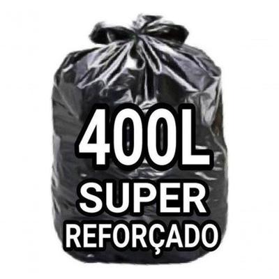 Sacos de Lixo Super Reforçado 400 Litros Pacote com 50 Unidades Higipack