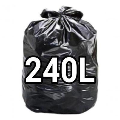 Sacos de Lixo 240 Litros Super Reforçado 100 Unid para Coleta de Resíduos Higipack
