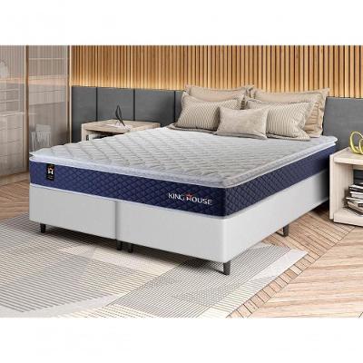 Cama Box Lagras Molas Ensacadas King 193x203 King House
