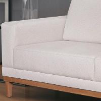 Sofa 2 Lugares 160 Cm Crons Linho Bege Vazzano Bege