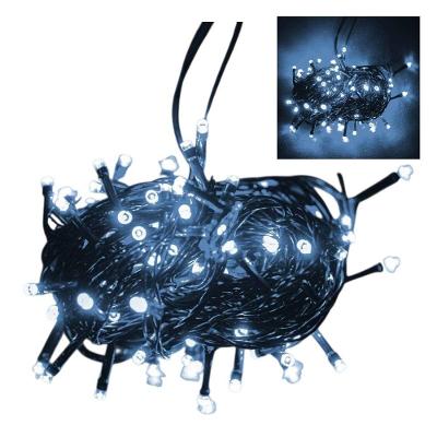 Cordão pisca-pisca Natalino 8,3M 100 LEDS Baixo Consumo para Decoração Luz Branca 220V