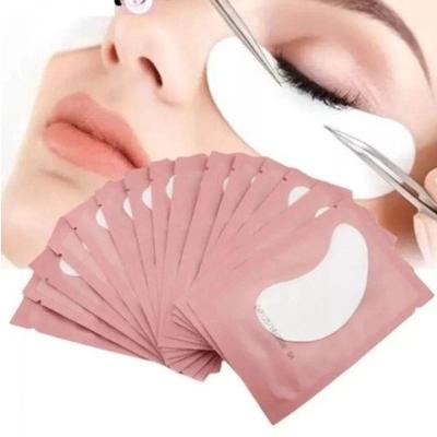 Adesivo Gel Pad Protetor de Pálpebras Alongamento de Cílios Eyepad em Gel 50 Pares Uso Profissional