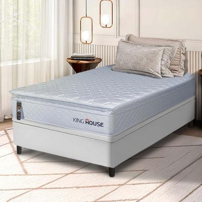 Cama Box Baú Luanda Espuma D28 Solteiro 88x188 King House