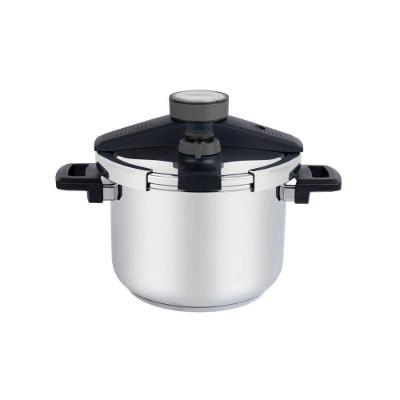 Panela De Pressão Presto 22 Cm 6 L Em Aço Inox Fundo Triplo Tramontina 62518-220