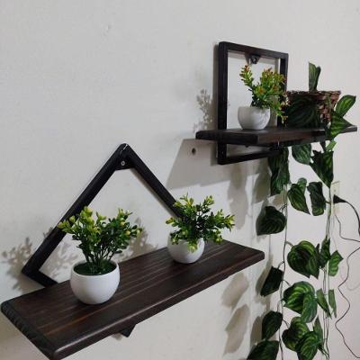 Kit 2 Prateleira Industrial Ferro Nicho Decoração