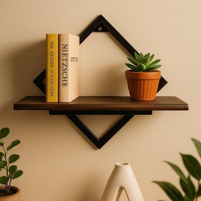 Nicho Industrial Cozinha Prateleira Suspensa Nichos Suporte Pinus