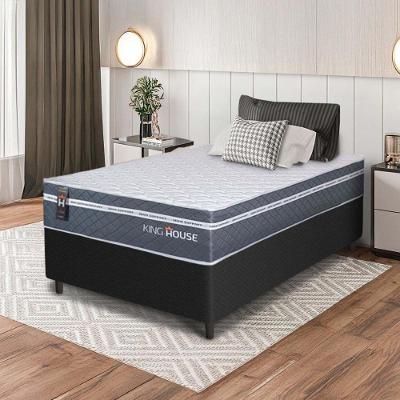 Cama Box Cairo Molas Ensacadas Solteiro 88x188 King House